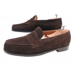 VINTAGE CHAUSSURES JM WESTON MOCASSINS 180 DAIM 7C 40.5 FIN 41 SHOE LOAFERS 880€