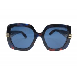 LUNETTES DE SOLEIL DIOR CDIOR S2F CD40154I EN PLASTIQUE BLEU SUNGLASSES 520€