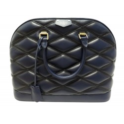 NEUF SAC A MAIN LOUIS VUITTON ALMA MALLETAGE GM M23723 EN CUIR BLEU MARINE 5800€