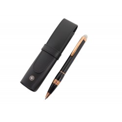 STYLO BILLE MONTBLANC STARWALKER RED GOLD 105653 EN RESINE NOIR BALL PEN 585€