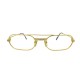 MONTURE DE LUNETTES CARTIER MUST LOUIS EN PLAQUE OR + ETUI GOLDEN GLASSES 890€