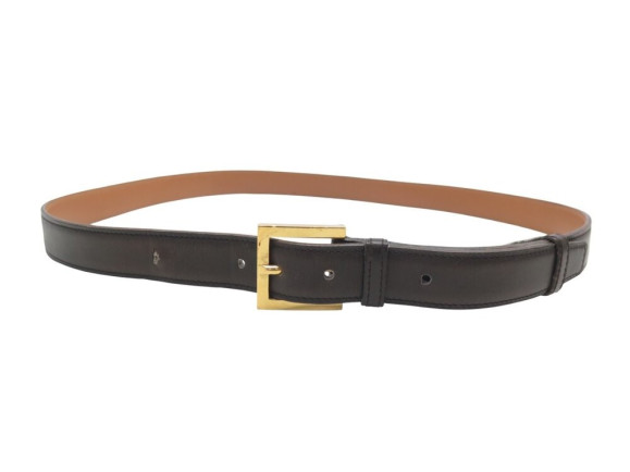  ceinture hermes boucle ardillon dore t 100 en