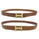 CEINTURE HERMES BOUCLE H GUILLOCHE 32MM T105 EN CUIR REVERSIBLE TOGO EPSOM 830€