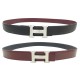 CEINTURE HERMES BOUCLE H BROSSE 32MM T105 CUIR REVERSIBLE TOGO & EPSOM BELT 770€