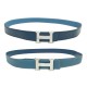 CEINTURE HERMES BOUCLE H PALLADIE 32MM T105 CUIR REVERSIBLE TOGO & BOX BELT 770€