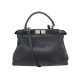 SAC A MAIN FENDI PEEKABOO MM 8BN226 CUIR REGULAR NOIR BANDOULIERE HAND BAG 4800€