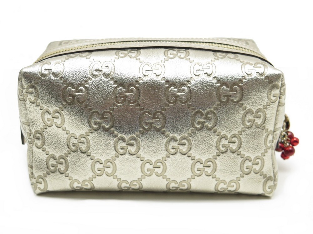 pochette gucci trousse a maquillage gg noel en