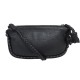 SAC A MAIN CHRISTIAN DIOR POCHETTE TROTTER CUIR GRAINE NOIR HAND BAG PURSE 1500€