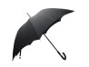 parapluie hermes noir manche en cuir de