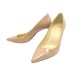 CHAUSSURES CHRISTIAN LOUBOUTIN KATE ESCARPINS 39.5 CUIR VERNIS NUDE SHOES 695€