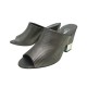 NEUF CHAUSSURES CHANEL MULES STRIPED PEEP TOE G33818 37 ESCARPIN NEW SHOES 1100€