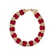 VINTAGE COLLIER CHRISTIAN DIOR RAS DU COU GOOSSENS 40 CM DORE CHOKER NECKLACE