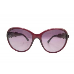 LUNETTES DE SOLEIL CHANEL CAT EYE CAMELIAS 5316-Q BORDEAUX SUNGLASSES 750€