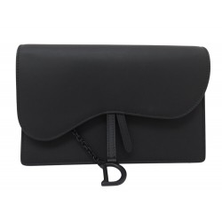 NEUF SAC A MAIN CHRISTIAN DIOR POCHETTE SADDLE CHAINE ULTRA MAT HAND BAG 1700€