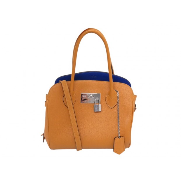 SAC A MAIN LOUIS VUITTON MILLA PM CUIR ORANGE BANDOULIERE LEATHER HAND BAG 3300€