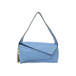 SAC A MAIN LOEWE PUZZLE HOBO EN CUIR BLEU BLUE LEATHER PURSE HAND BAG 2000€