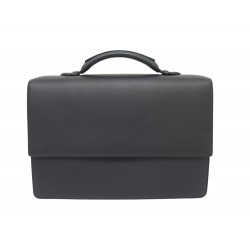 NEUF SACOCHE MUST DE CARTIER CRL1002262 EN CUIR NOIR NEW LEATHER BRIEFCASE 4300€