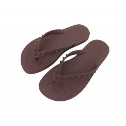 NEUF CHAUSSURES CHRISTIAN LOUBOUTIN TONGS LOUBI FLIP P00529643 38 NEW SHOES 300€