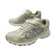 CHAUSSURES DIOR B30 3SN279ZRD 41 BASKETS TOILE CUIR BEIGE SNEAKERS SHOES 970€