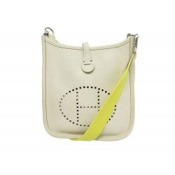 SAC A MAIN HERMES EVELYNE 16 AMAZONE MINI CUIR EPSOM CRAIE BANDOULIERE HAND BAG