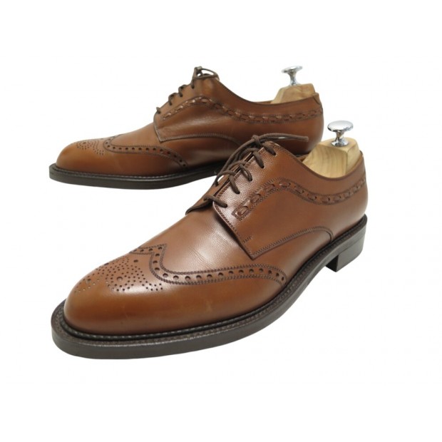 CHAUSSURES JM WESTON COUNTRY GENTS 331 DERBY BOUT FLEURI 8D 42 CUIR SHOES 850€