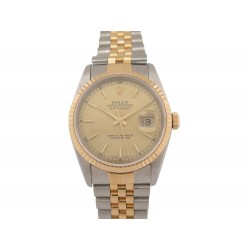 NEUF VINTAGE MONTRE ROLEX DATEJUST 16233 JUBILEE 36MM AUTOMATIQUE OR 18K & ACIER