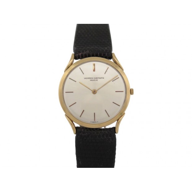 VINTAGE MONTRE VACHERON CONSTANTIN PATRIMONY 4961 31MM QUARTZ OR JAUNE 18K WATCH