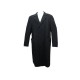 MANTEAU LONG BURBERRY LONDON EN CACHEMIRE NOIR BLACK CASHMERE COAT 54 L 3390€