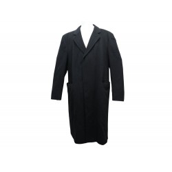MANTEAU LONG BURBERRY LONDON EN CACHEMIRE NOIR BLACK CASHMERE COAT 54 L 3390€