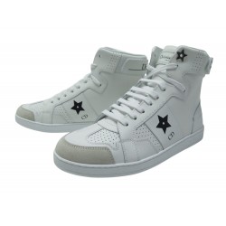 NEUF CHAUSSURES CHRISTIAN DIOR KCK377 BASKETS SNEAKERS STARS HIGH TOP 37.5 930€