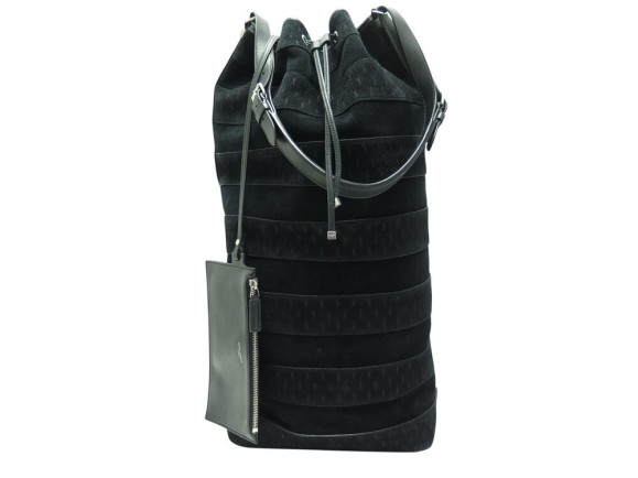 sac a main saint laurent bucket le monogramme suede