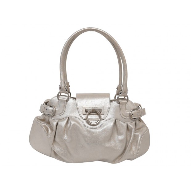 NEUF SAC A MAIN SALVATORE FERRAGAMO GANCINI AU-21/6317 HAND BAG PURSE 2200€