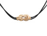  collier fred chance infinie or rose ras du cou