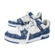 CHAUSSURES LOUIS VUITTON BASKETS LV TRAINER 1A9JGY 10.5 44.5 SHOE SNEAKERS 1080€