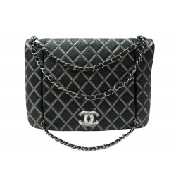SAC A MAIN CHANEL CRISTAL LOGO CC CUIR IRIDESCENT EDITION LIMITEE HANDBAG 8700€