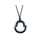 COLLIER HERMES PENDENTIF ISTHME 40-80 CORNE DE BUFFLE LAQUE 40-80 NECKLACE 310€
