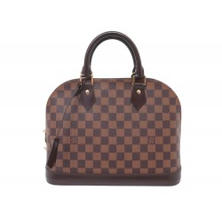 SAC A MAIN LOUIS VUITTON ALMA PM N53151 TOILE DAMIER EBENE HAND BAG PURSE 1700€