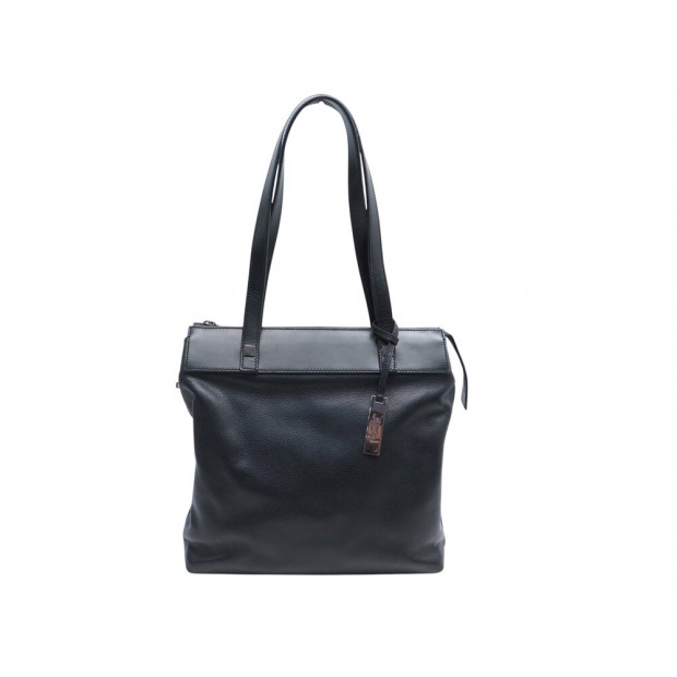 SAC A MAIN YVES SAINT LAURENT SHOPPING 2122 CUIR GRAINE NOIR PURSE HANDBAG 2800€