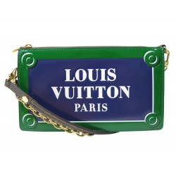 NEUF SAC A MAIN POCHETTE LOUIS VUITTON LEXINGTON M23435 MONOGRAM PLAQUE DE RUE