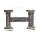 BOUCLE DE CEINTURE HERMES TOUAREG PM EN ARGENT 925 24 MM SILVER BUCKLE BELT 905€