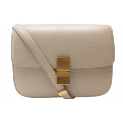 NEUF SAC A MAIN CELINE CLASSIC MEDIUM CUIR BEIGE 189173 BANDOULIERE BAG 3000€