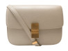 sac a main celine classic medium cuir beige