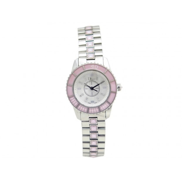  : MONTRE CHRISTIAN DIOR CD112110 INDEX DIAMANTS 