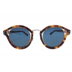 LUNETTES DE SOLEIL DIOR ELLIPTIC ECAILLES DE TORTUE TZ8KU MARRON SUNGLASSES 530€