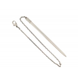 MINI STYLO HERMES PORTE MINES POUR AGENDA EN ARGENT MASSIF SILVER PENCIL PEN