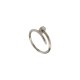 BAGUE CARTIER JUSTE UN CLOU PM OR GRIS 18K T 56 CRB4226000 WHITE GOLD RING 1570€