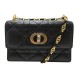SAC A MAIN DIOR MINI MISS CARO EN CUIR NOIR BANDOULIERE BLACK HAND BAG 2650€