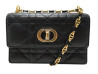 sac a main dior mini miss caro en cuir noir