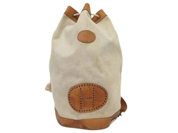 sac a main hermes seau marin matelot en toile
