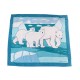 SERVIETTE DE PLAGE HERMES DOUBLE DRAP DE BAIN OURS POLAIRES BEACH TOWEL 610€